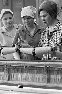 Vocational: Weaving factory