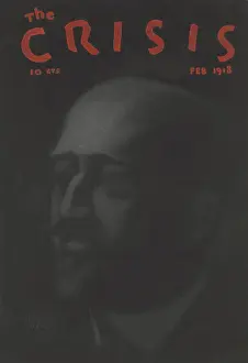 Subtle: W.E.B. Du Bois portrait on the 1918 issue of THE