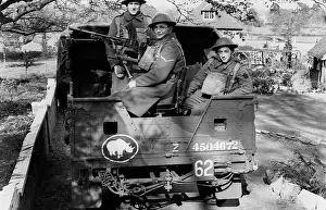 Rhino: Bill Webb. Cpl Brown. Tpr Blumenson