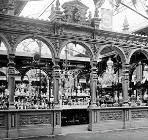 Webb's Glass exhibit, Exposition Universelle, Paris, 1889