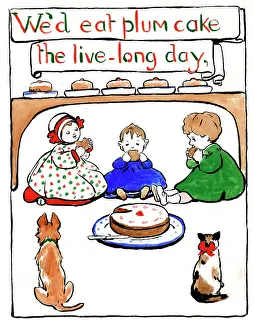 Minnie: We'd eat plum cake the live-long day, by Minnie Asprey