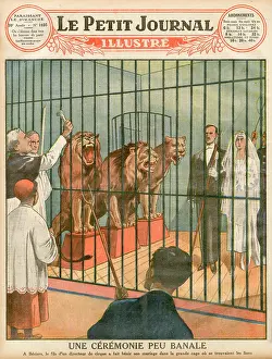 Rosalie: WED IN LIONS CAGE