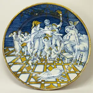 1545: Wedding of Alexander the Great and Roxana, bowl