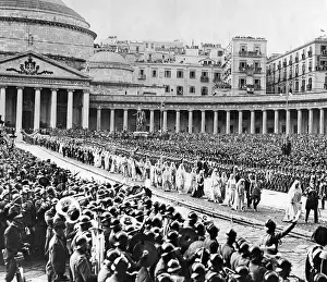 Marry: Wedding of Amadeus of Savoy with Anna d'Orleans in Naples