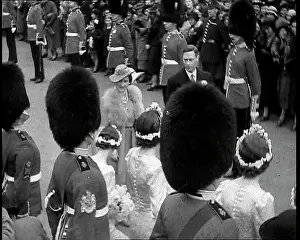 Bridesmaids: The Wedding of Anne Bowes-Lyon and Viscount Anson