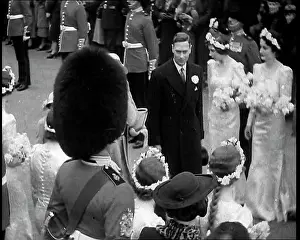 Bridesmaids: The Wedding of Anne Bowes-Lyon and Viscount Anson