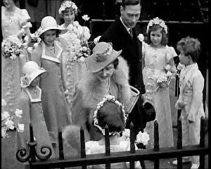 Bridesmaids: The Wedding of Anne Bowes-Lyon and Viscount Anson