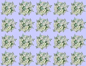 Weddings: Wedding bouquet repeating pattern