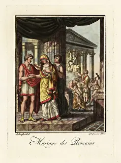 L. Labrousse: A wedding ceremony in ancient Rome