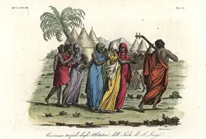Sasso: Wedding ceremony among the natives of Ndor
