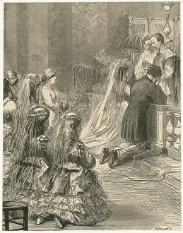 Sacrament: Wedding Couple at Altar