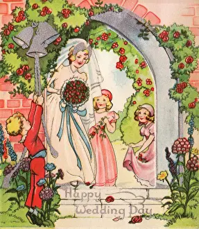 Pageboy: Wedding Day card (front)
