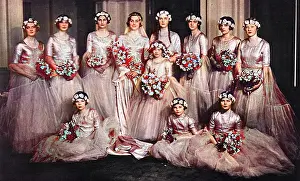 Bridesmaids: Wedding of Diana Mitford and Bryan Guinness