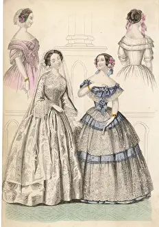 Modest: Wedding Dress 1852