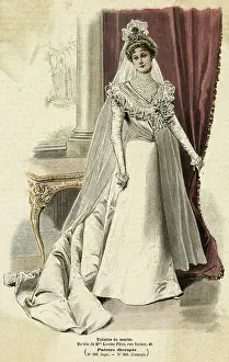 Flounce: Wedding Dress 1899