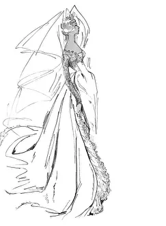 Farquhar: Wedding dress of Aphra Farquhar by Worth