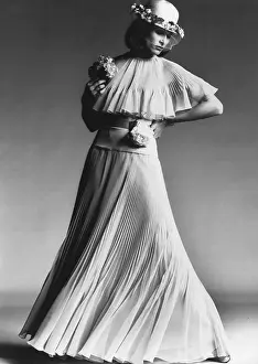 Chiffon: Wedding dress by John Bates