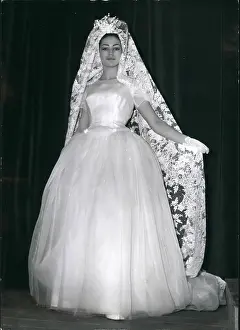 Fiancees: Wedding dress, Lyons silk industry, Munich, Germany