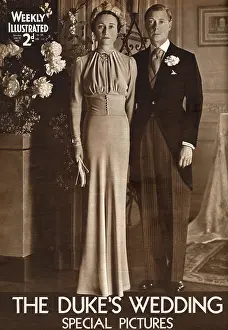 Buttonhole: Wedding of the Duke of Windsor and Mrs Simpson