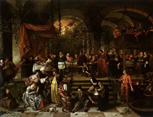 Steen: Wedding Feast at Cana, by Jan Steen