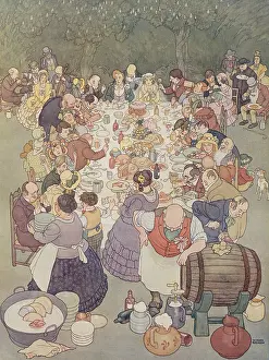 Immensely: Wedding Feast by William Heath Robinson