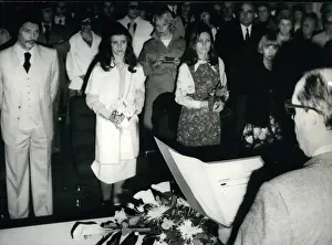 Presided: Wedding of Gilbert Mitterrand and Francoise Lafargue