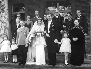 Helldorf: Wedding of Goebbels sister, Maria Goebbels