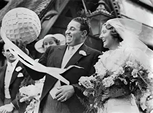 Cocking: Wedding of golfer W J Cox with Vera Cocking