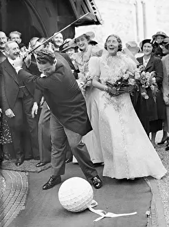 Cocking: Wedding among golfers