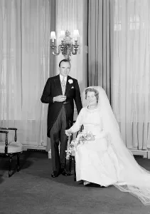 Devereux: Wedding Group - Majs C C Gaussen to Hon. Diana Bridget Deve