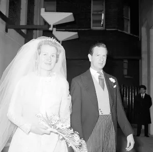 Devereux: Wedding Group - Majs C C Gaussen to Hon. Diana Bridget Deve