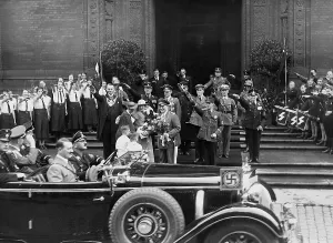 Witness: Wedding of Hermann Goring with Emmy Goring, born Emmy Sonnem