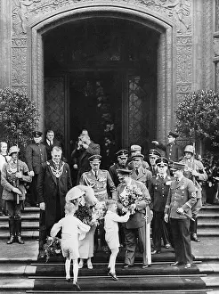 Sahm: Wedding of Hermann Goring with Emmy Goring, born Emmy Sonnem
