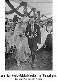Marry: Wedding of the former King Manuel of Portugal, 1913