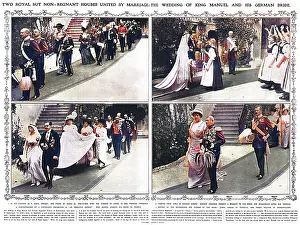Sigmaringen: Wedding of King Manuel of Portugal