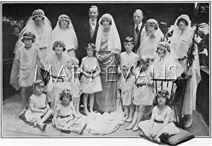Peake: Wedding of Lady Joan Capell and Osbert Peake
