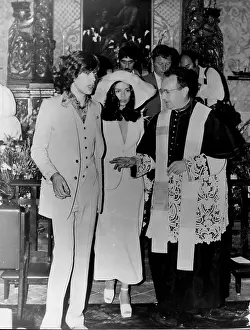 Pronounced: Wedding of Mick Jagger and Bianca, St Tropez