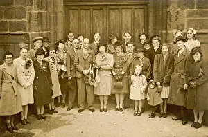 Jessica Talmage Collection: WEDDING PHOTO/1940S