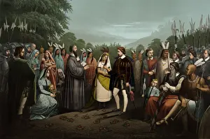 1614: Wedding of Pocahontas to John Rolfe