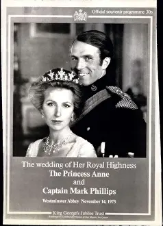 H.r.h: Wedding of Princess Anne and Captain Mark Phillips