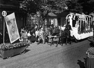 Horse Drawn: Wedding procession, 1933