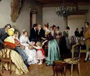 Bouquets: The Wedding Reception