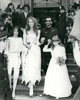 Shapely: Wedding of Ringo Starr and Barbara Bach, London