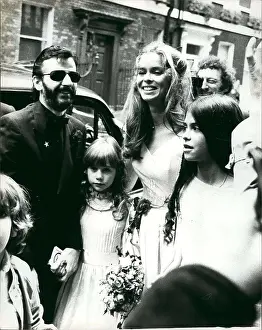Marriages: Wedding of Ringo Starr and Barbara Bach, London