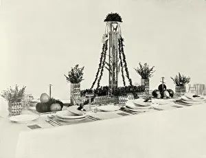 Neustiftgasse: Wedding table