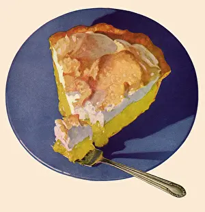 Desserts: Wedge of Lemon Meringue