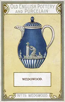 Wedgewood: Wedgwood Jasperware covered jug