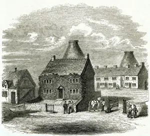 Wedgwood: Wedgwood's manufactory in Burslem