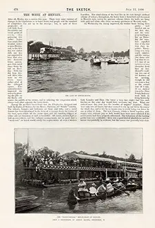 Houseboat: The Week at Henley, 1898