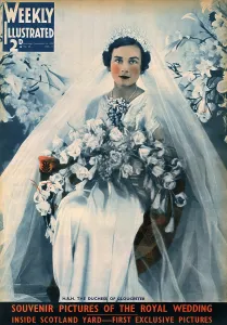Montagu: Weekly Illustrated cover, Duchess of Gloucester wedding